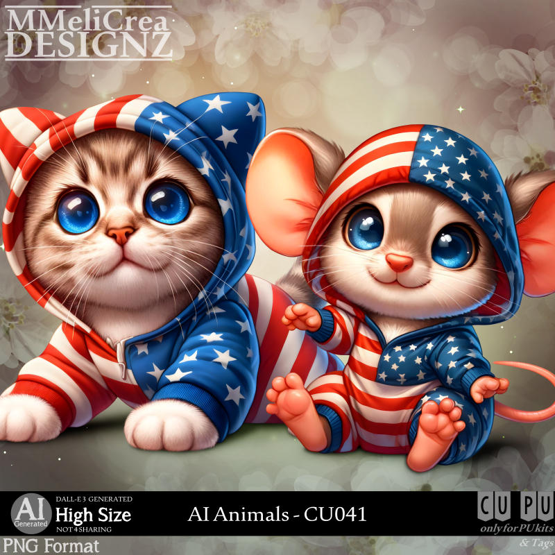 (image for) AI - ANIMALS CU041 (CU4PU/PNG)